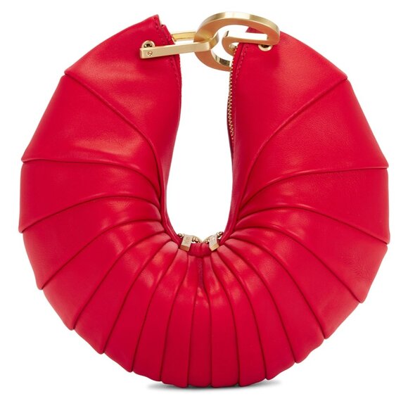 Cult Gaia Ubah Clutch, Vermilion Red - Picture 1 of 14